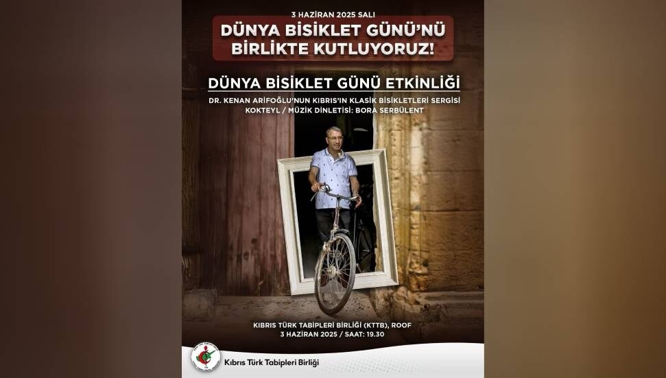 KTTB’den Kıbrıs’ın Klasik Bisikletleri Sergisi ve müzik dinletisi