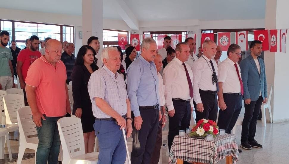 DP’nin İskele İlçe Kongresi gerçekleşti: Başkan Mustafa Erbilen