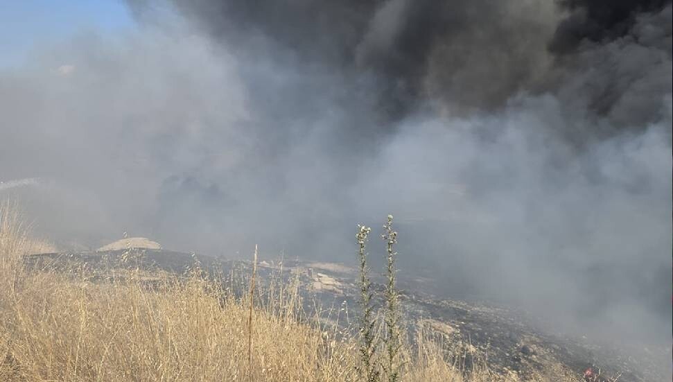 Lefkoşa Sanayi Bölgesi ile Hamitköy'de yangın