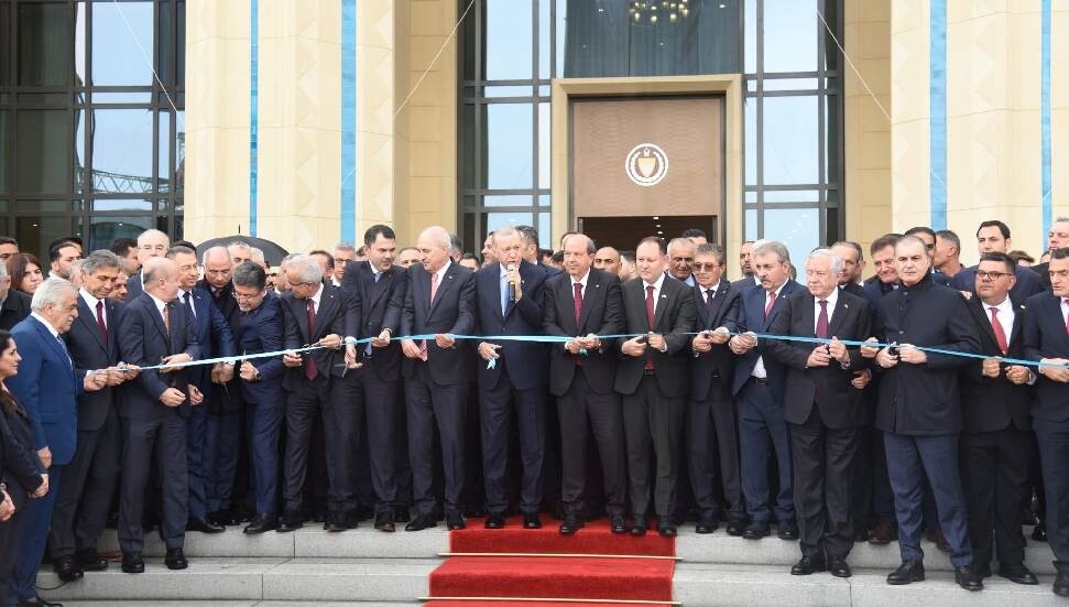 Erdoğan’ın KKTC ziyareti ve Cumhuriyet Yerleşkesi'nin açılışı Rum tarafında geniş yankı buldu