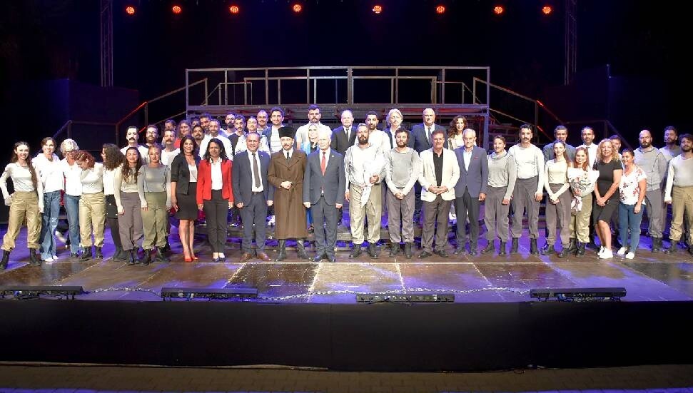 “Yüzyıllık Destan” oyunu Tatlısu’da sahnelendi