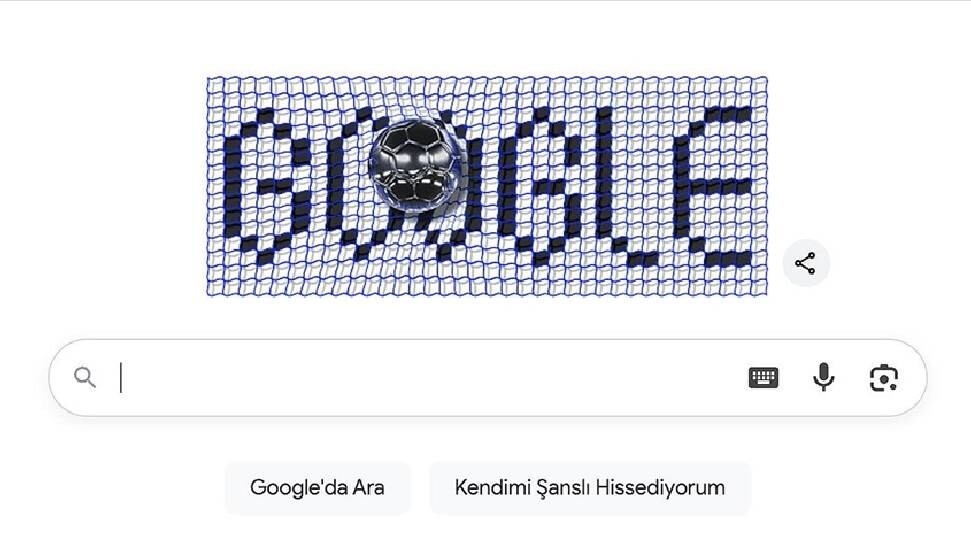 Google'dan Şampiyonlar Ligi'ne özel "doodle"