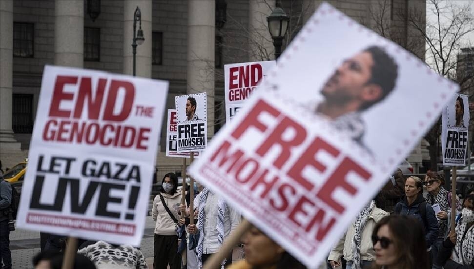 ABD'de, Filistin'e destek verdiği için gözaltına alınan Mahdawi salıverildi