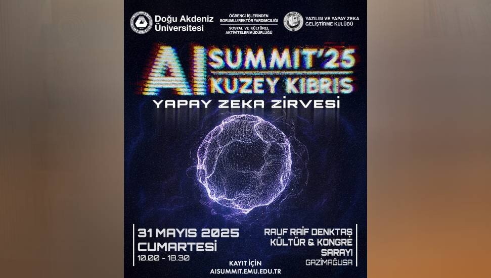 Yapay zekanın kalbi 31 Mayıs’ta DAÜ’de atacak: AI SUMMIT’25’e geri sayım başladı