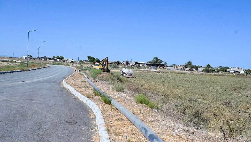 Yenikent Öypaş Sitesi’nde su hattı çalışmalarında sona gelindi