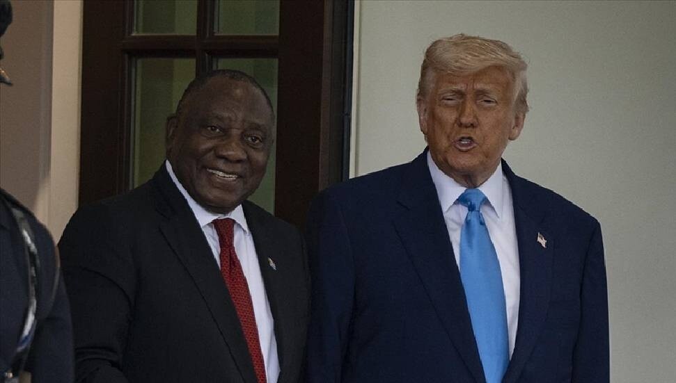 Trump ile Ramaphosa'nın Beyaz Saray'daki görüşmesine "beyaz çiftçilere soykırım" iddiası damga vurdu