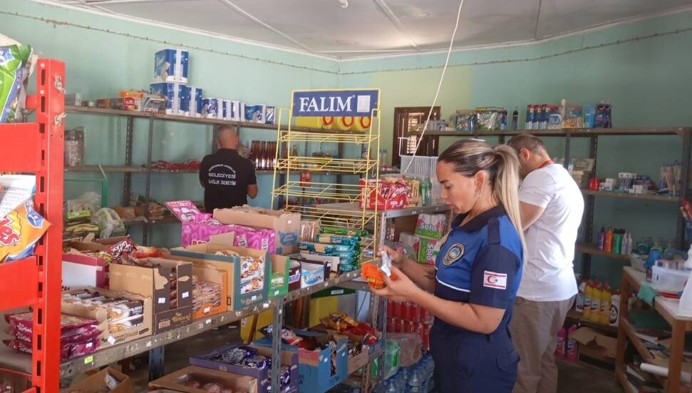 Değirmenlik Akıncılar Belediyesi Sağlık Şubesi iki iş yerine ceza kesti