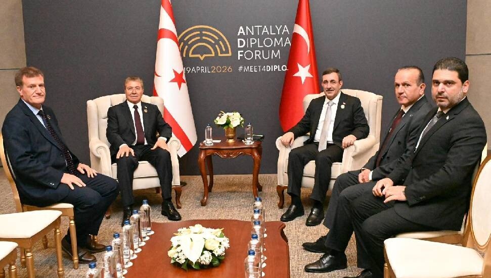 Başbakan Ünal Üstel, Cevdet Yılmaz ile görüştü: Bölgesel gelişmeler ele alındı