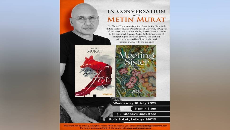 Metin Murat’ın yeni romanı "Meeting Sister" tanıtılıyor