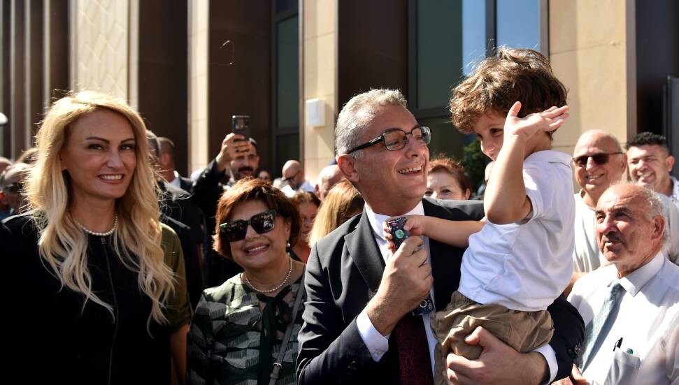 Cumhurbaşkanı Tufan Erhürman ve eşi Nilden Bektaş Erhürman resepsiyon düzenledi