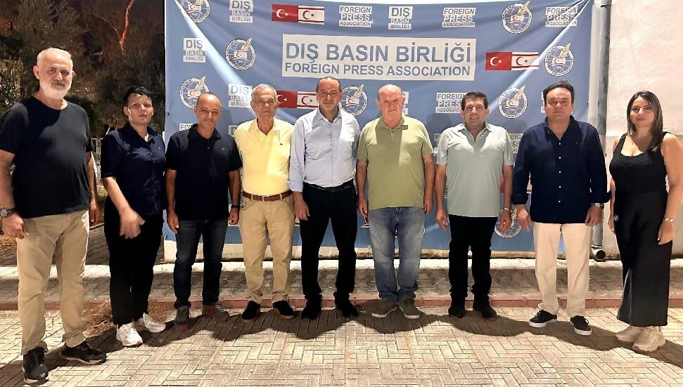 Yılmaz Karaca ve Cafer Esendemir’den Dış Basın Birliği'ne ziyaret