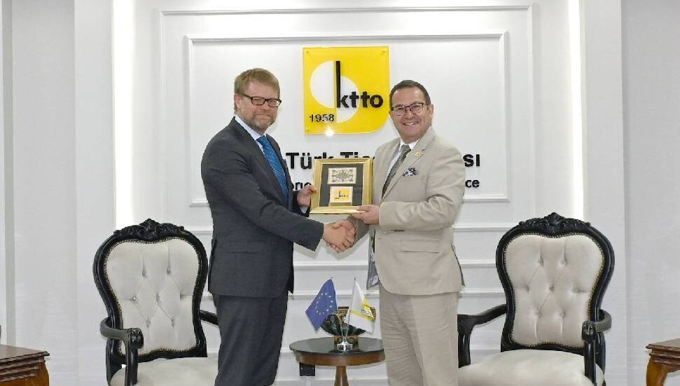 Martin Hagström, Turgay Deniz'i ziyaret etti