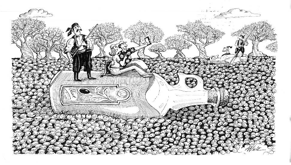 Uluslararası Karikatür Yarışması sonuçlandı… Büyük ödül İran’ın