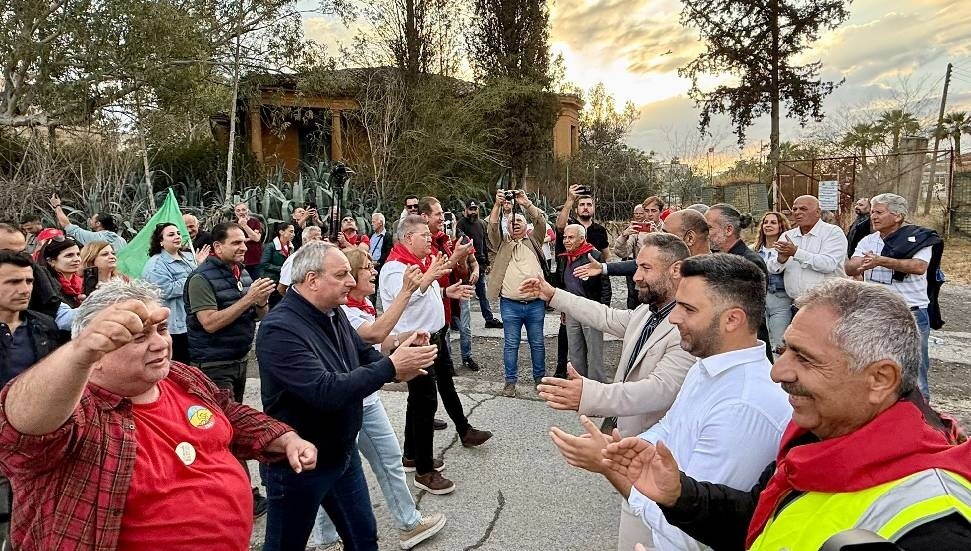 1 Mayıs ara bölgede iki toplumlu etkinlikle kutlandı