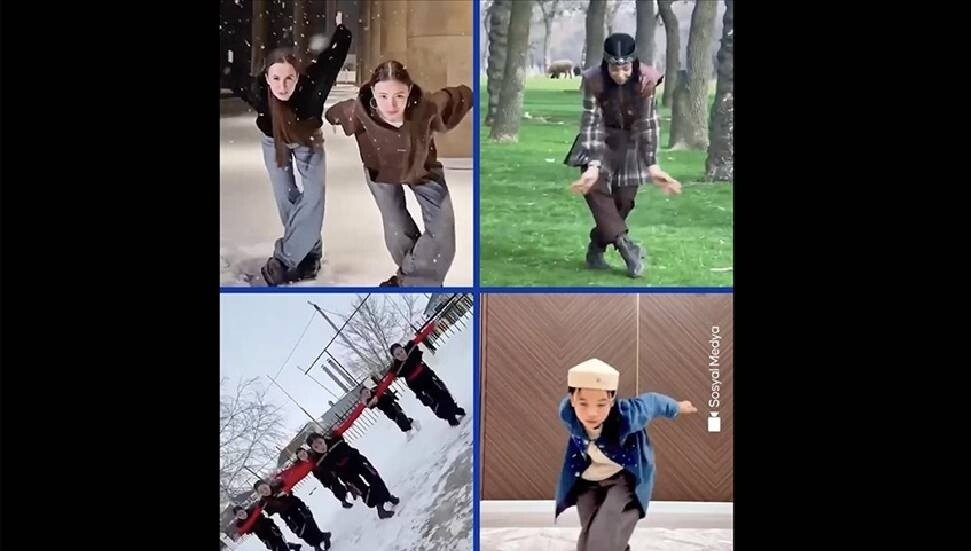 Kazakistan'da başladı, Türk devletlerinde akım oldu: Kartal Dansı