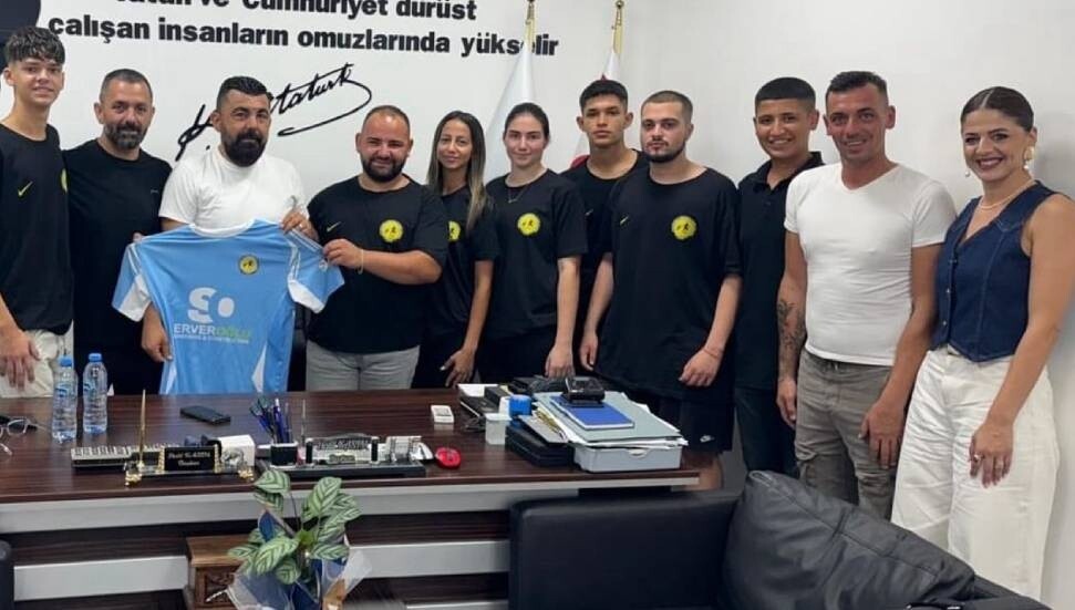 Geçitkale-Serdarlı Belediye Başkanı Kasım, Serveroğlu Geçitkale GSK’yi kabul etti