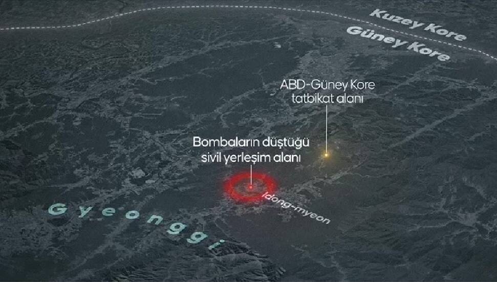 Güney Kore'de "kazara bombalamanın" ardından savaş uçaklarının havalanmasına yasak getirildi