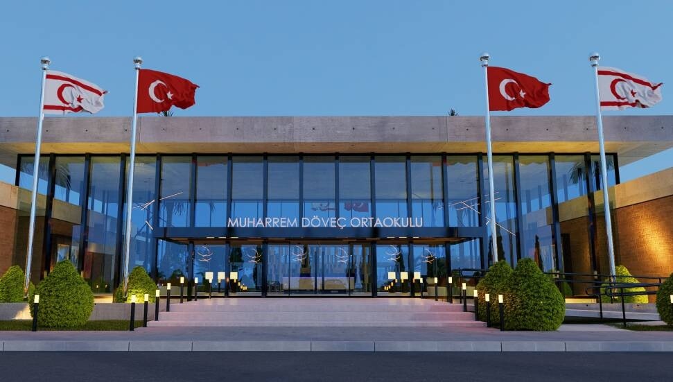 Eylül’de kapılarını açıyor: Muharrem Döveç Ortaokulu İskele’de eğitime yeni bir soluk getiriyor