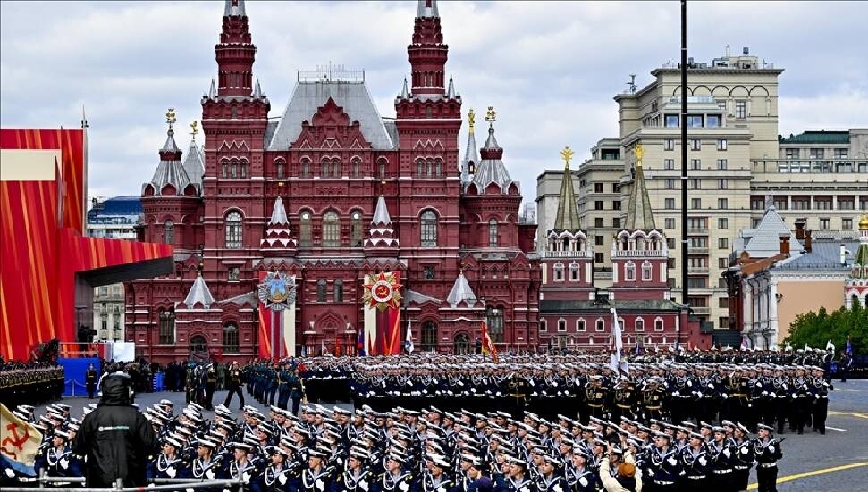 Rusya'da 9 Mayıs Zafer Günü törenlerle kutlandı