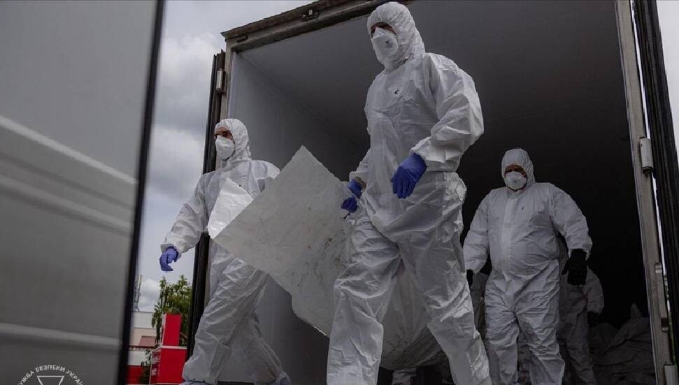 Ukrayna, Rusya'dan 1200 Ukraynalı asker ve sivilin cenazesini teslim aldı