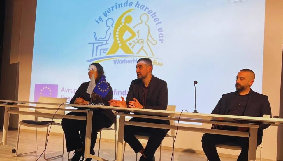 Fizyoterapistler Derneği’nin yürüttüğü 'İş Yerinde Hareket Var Projesi’nin lansmanı yapıldı