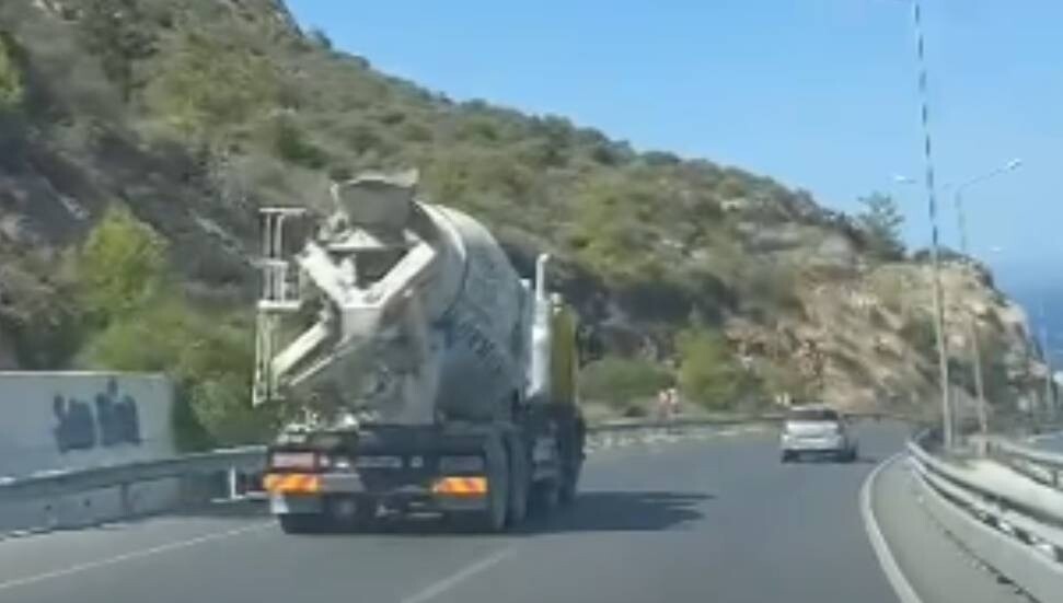 Kıbrıs Postası gündeme getirdi, Karayolları Dairesi hatırlattı: Lefkoşa-Girne yolunda kamyon seyri yasak