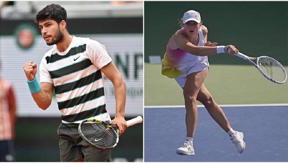 Fransa Açık'ta Alcaraz ve Swiatek ikinci tura çıktı