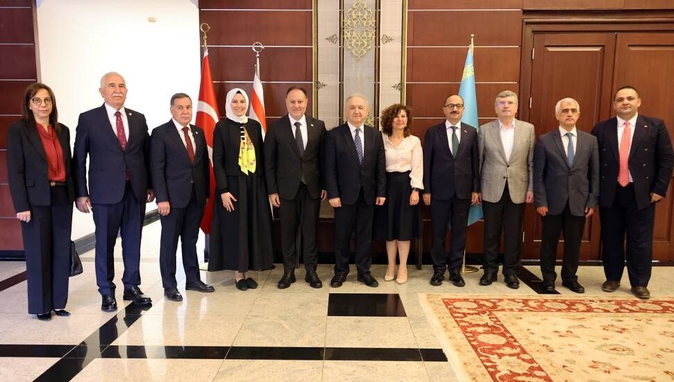 Öztürkler, TÜRKPA Genel Kurulu toplantısı için Kazakistan’a gitti