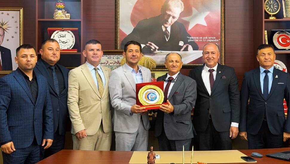KKTC Adanalılar Dayanışma, Aktivite ve Kültür Derneği Adana’da temaslarda bulundu