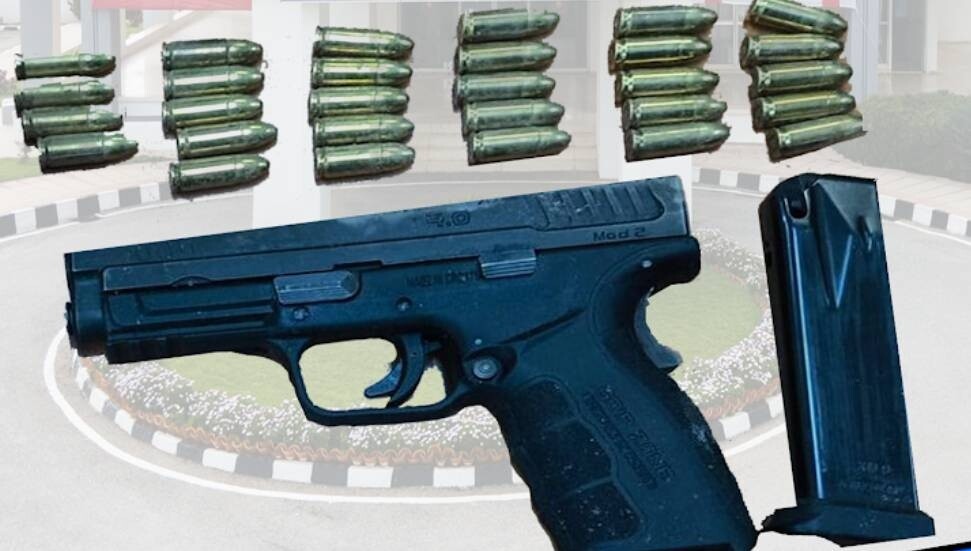 Karanlık Hedef Operasyonu: Çalıların altında tabanca, şarjör ve 29 adet canlı mermi bulundu!