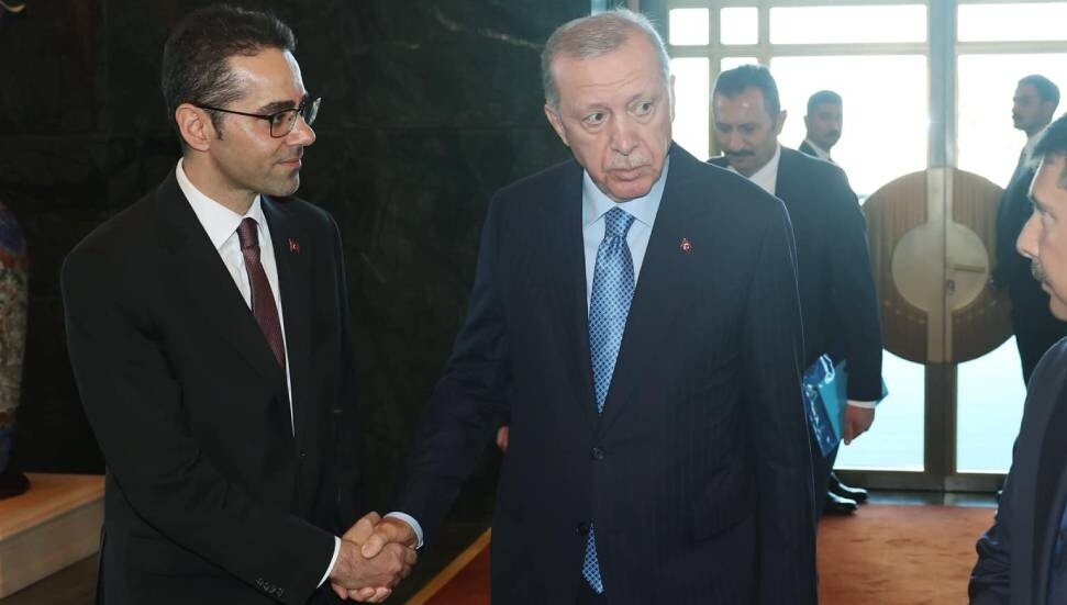 Yeni Lefkoşa Büyükelçisi Serim, Erdoğan ile görüştü