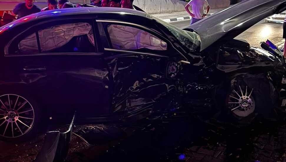 Bellapais yolunda trafik kazası: 5 kişi yaralandı