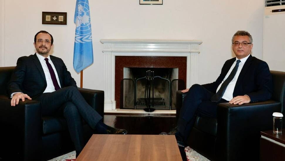 Erhürman ile Hristodulidis görüşmesi tamamlandı: Erhürman, 13.30'da basın toplantısı yapacak