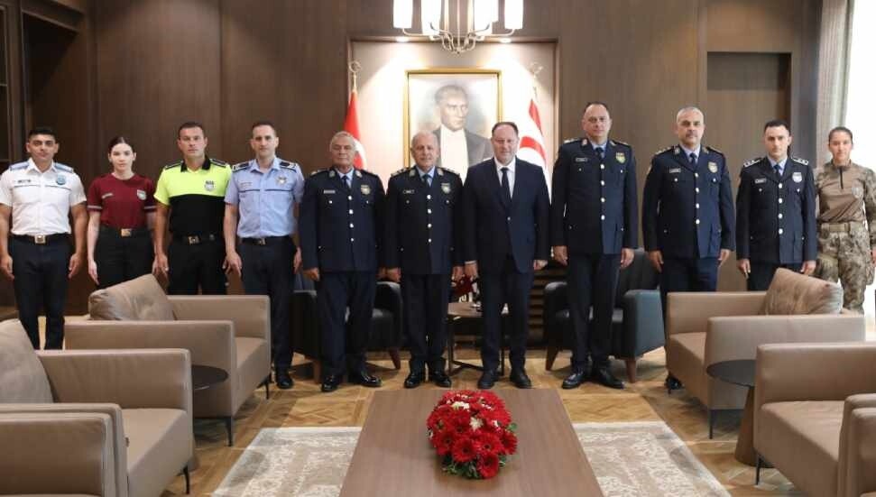 Öztürkler, PGM Müdürü Kasım Kuni ve heyetini kabul etti: Kuni’nin verdiği emekler unutulmayacak