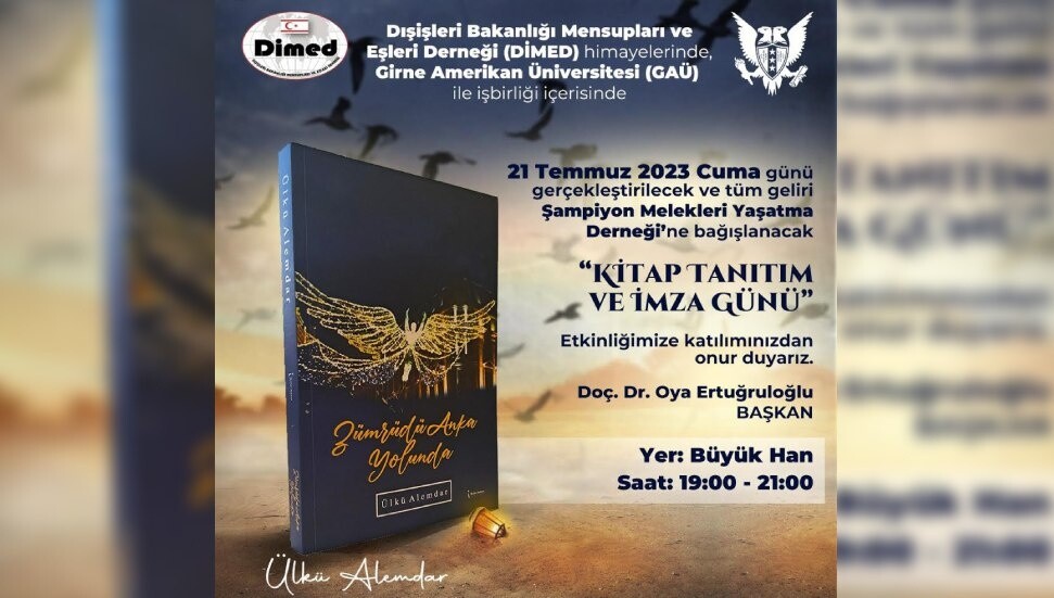 DİMED, kitap tanıtım ve imza etkinliği düzenliyor
