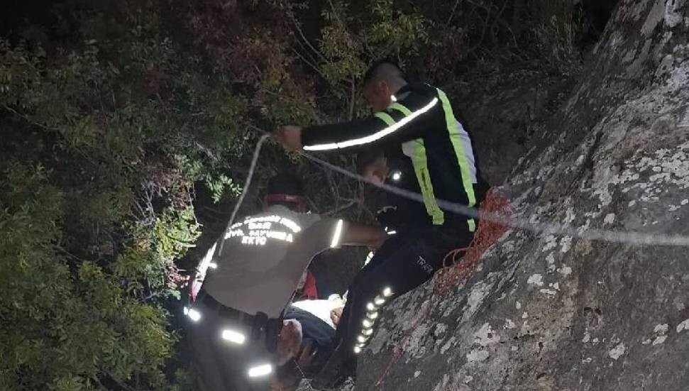 Dağyolu'nda uçurumdan yuvarlanan TIR'ın şoförü: “Cinler sür dedi, ben de sürdüm”