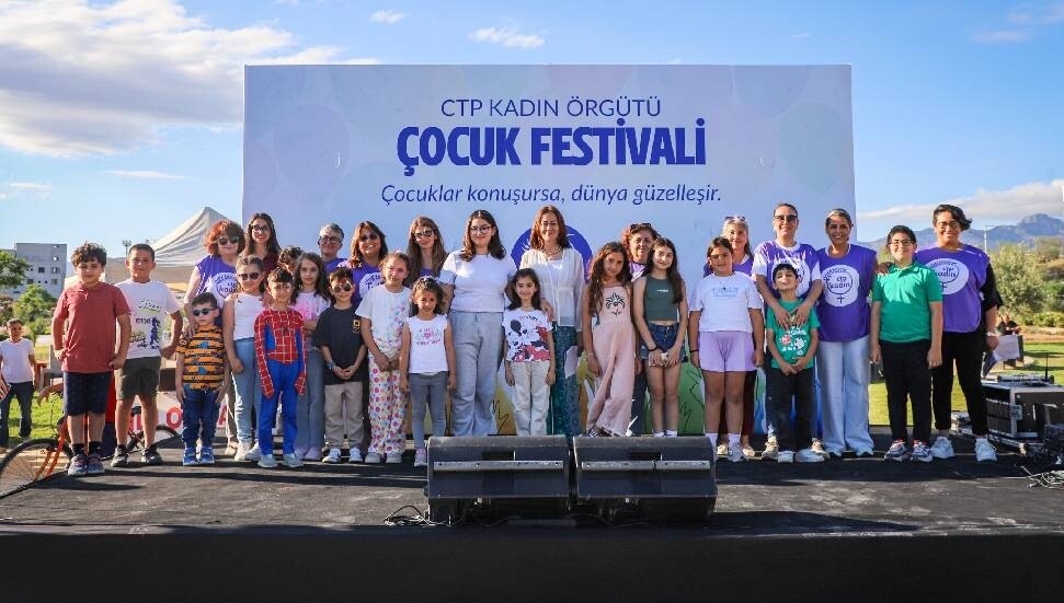 CTP Kadın Örgütü, 1 Haziran Dünya Çocuk Günü için festival düzenledi