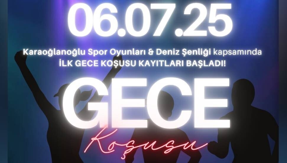 İlk Gece Koşusu 6 Temmuz’da yapılacak