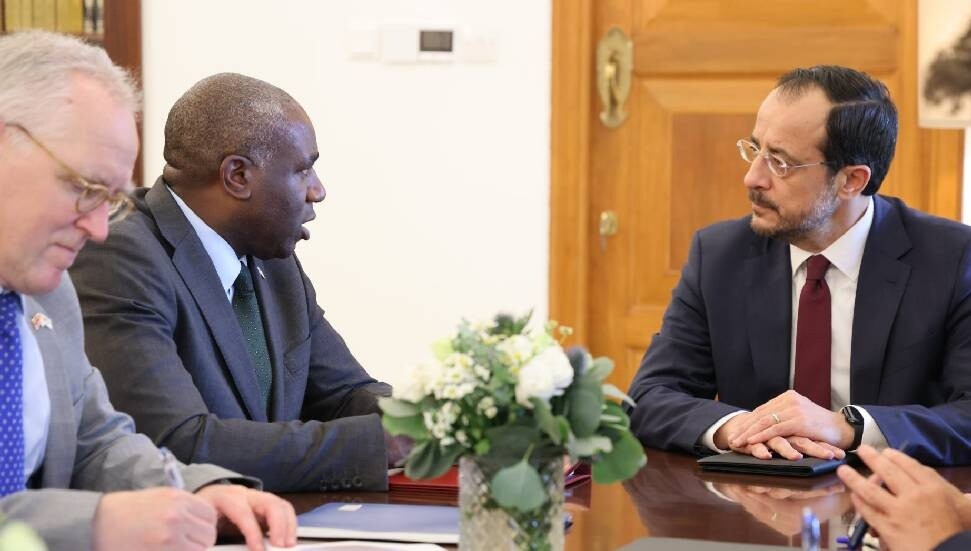 İngiltere Dışişleri Bakanı David Lammy'den Güney Kıbrıs'a günübirlik ziyaret