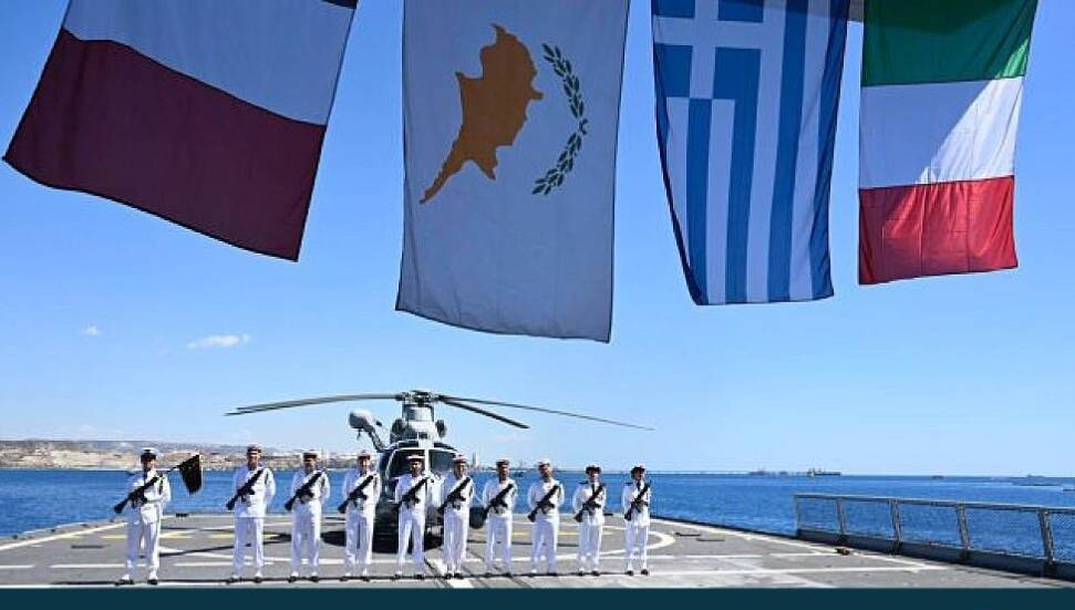 Güney Kıbrıs, Yunanistan, Fransa ve İtalya'dan “EUNOMIA 6-2025” kod adlı tatbikat