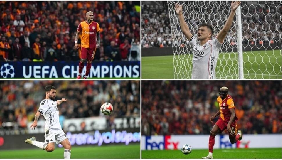 Galatasaray-Beşiktaş derbisinde gözler golcülerde