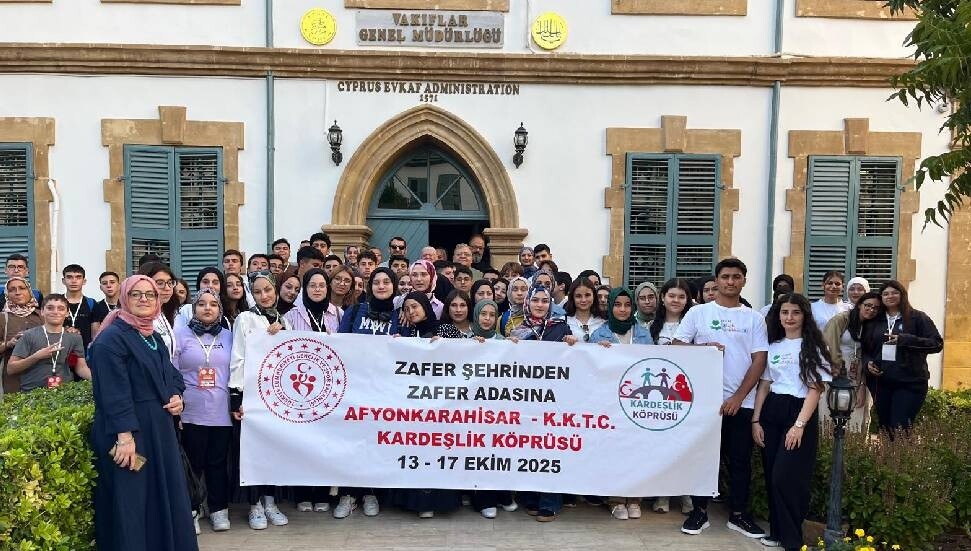 Kıbrıs Vakıflar İdaresi, Kardeşlik Projesi kapsamında öğrencileri ağırladı