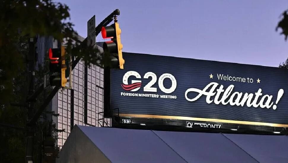 Atlanta'daki G20 Dışişleri Bakanları Toplantısı, aile fotoğrafı çekilmeden başladı