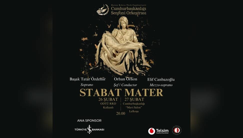 Cumhurbaşkanlığı Senfoni Orkestrası "Stabat Mater Konserleri" verecek