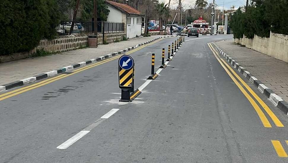 Girne Belediyesi’nden Baldöken Otopark ve çevresine yeni trafik düzenlemesi