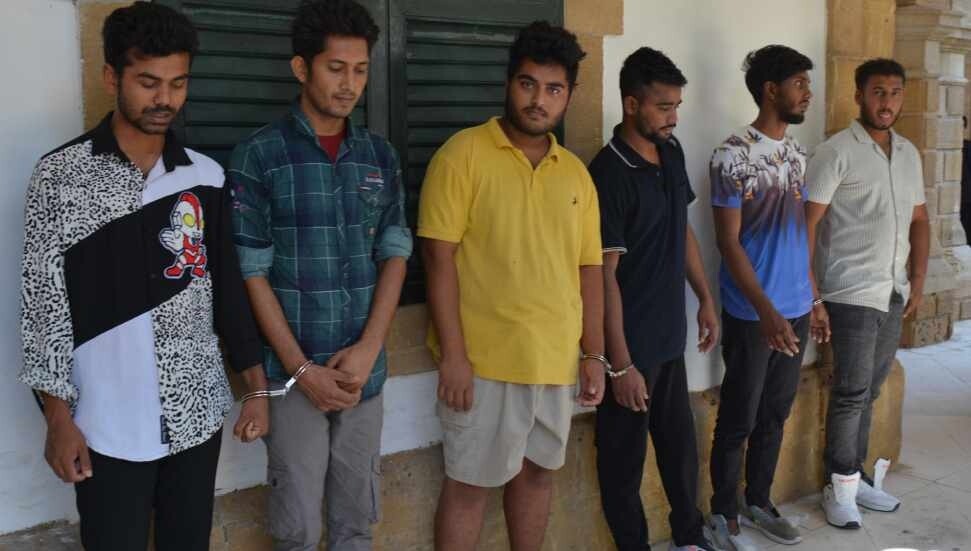 İkamet izinsiz 6 kişi, 8 gün tutuklu kalacak