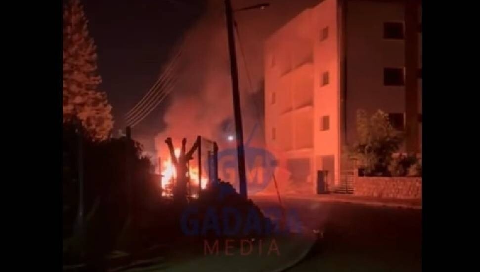 Güzelyurt’ta bir araca akaryakıt döküp yakan 2 kişi tutuklandı