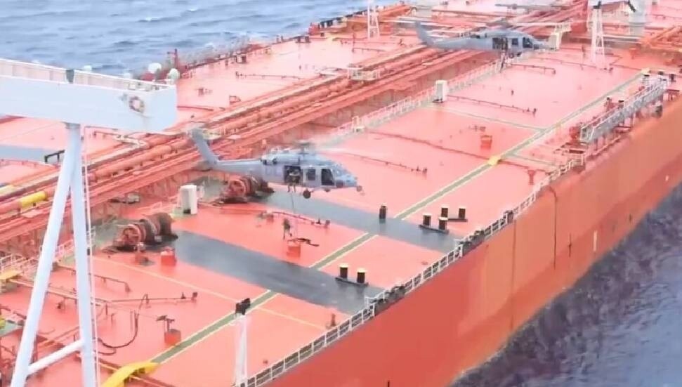 ABD, Hint-Pasifik'te "devletsiz ve yaptırım uygulanan" M/T Tifani gemisine baskın düzenledi