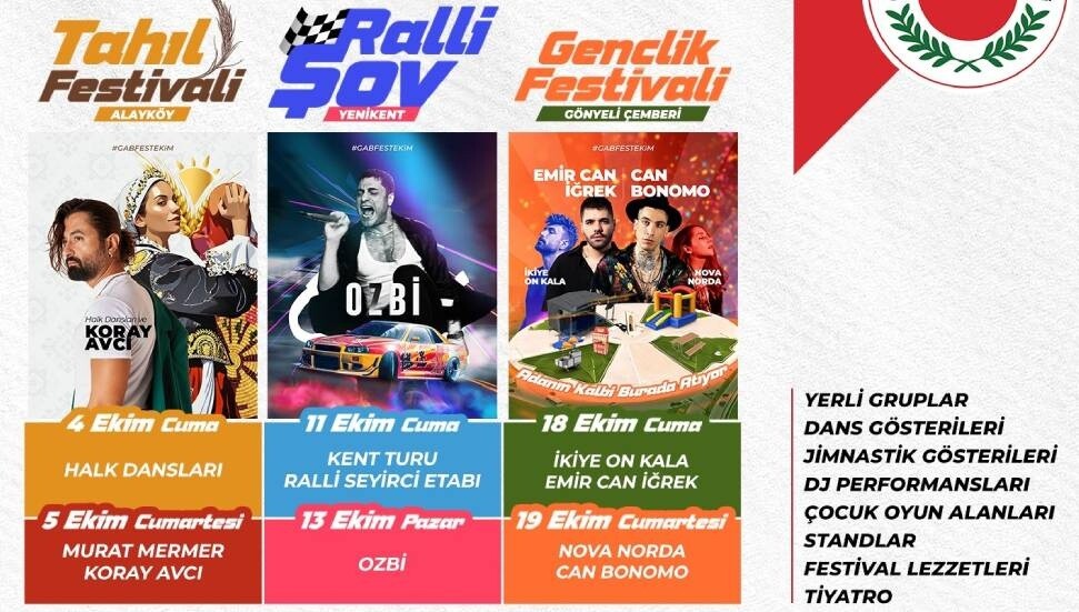 Gönyeli-Alayköy Belediyesi festivalleri başlıyor!
