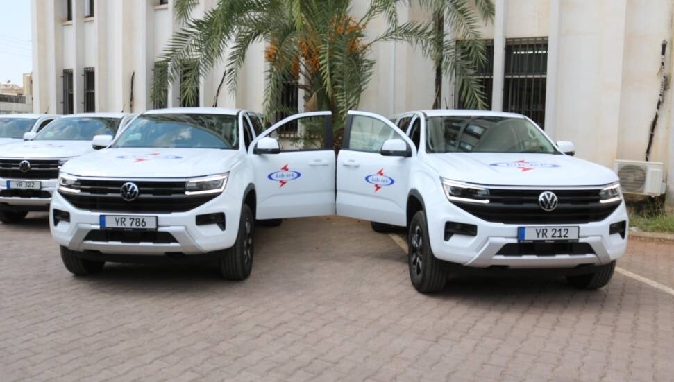 Kıb-Tek’e dokuz arazi aracı alındı